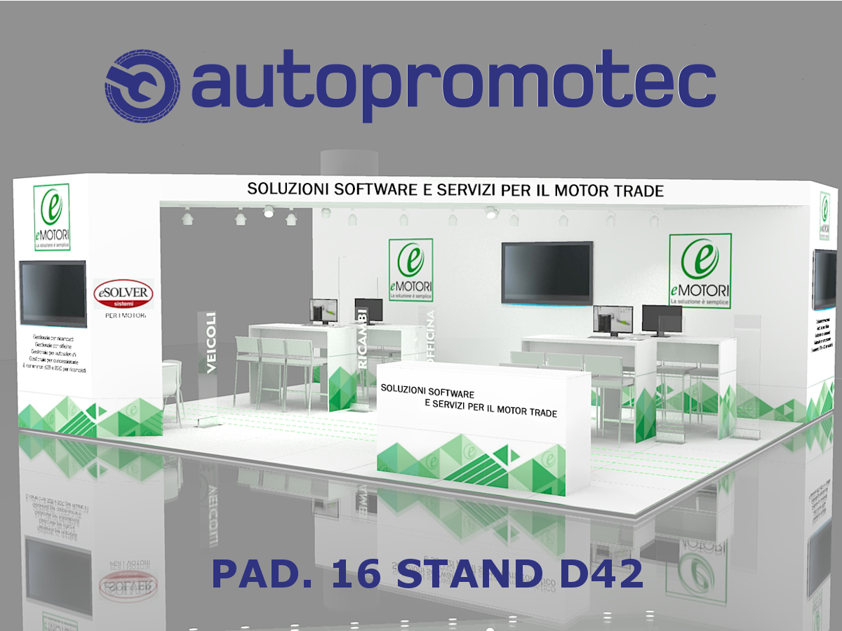 stand eMotori fiera autopromotec 2019