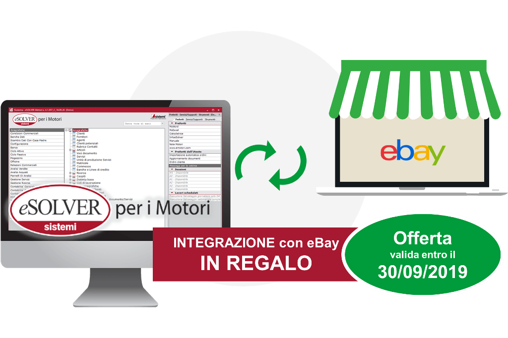 Integrazione gestionale eSOLVER eBay