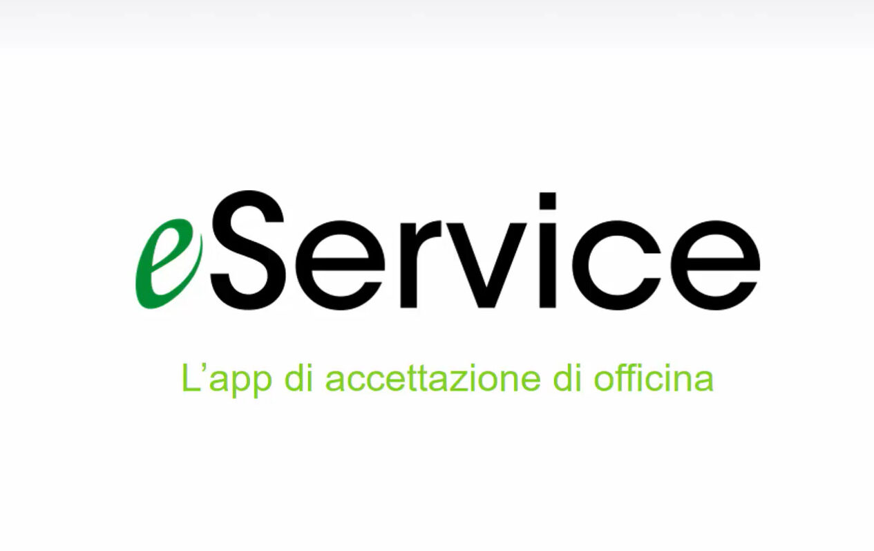 app eservice per accettazione officina