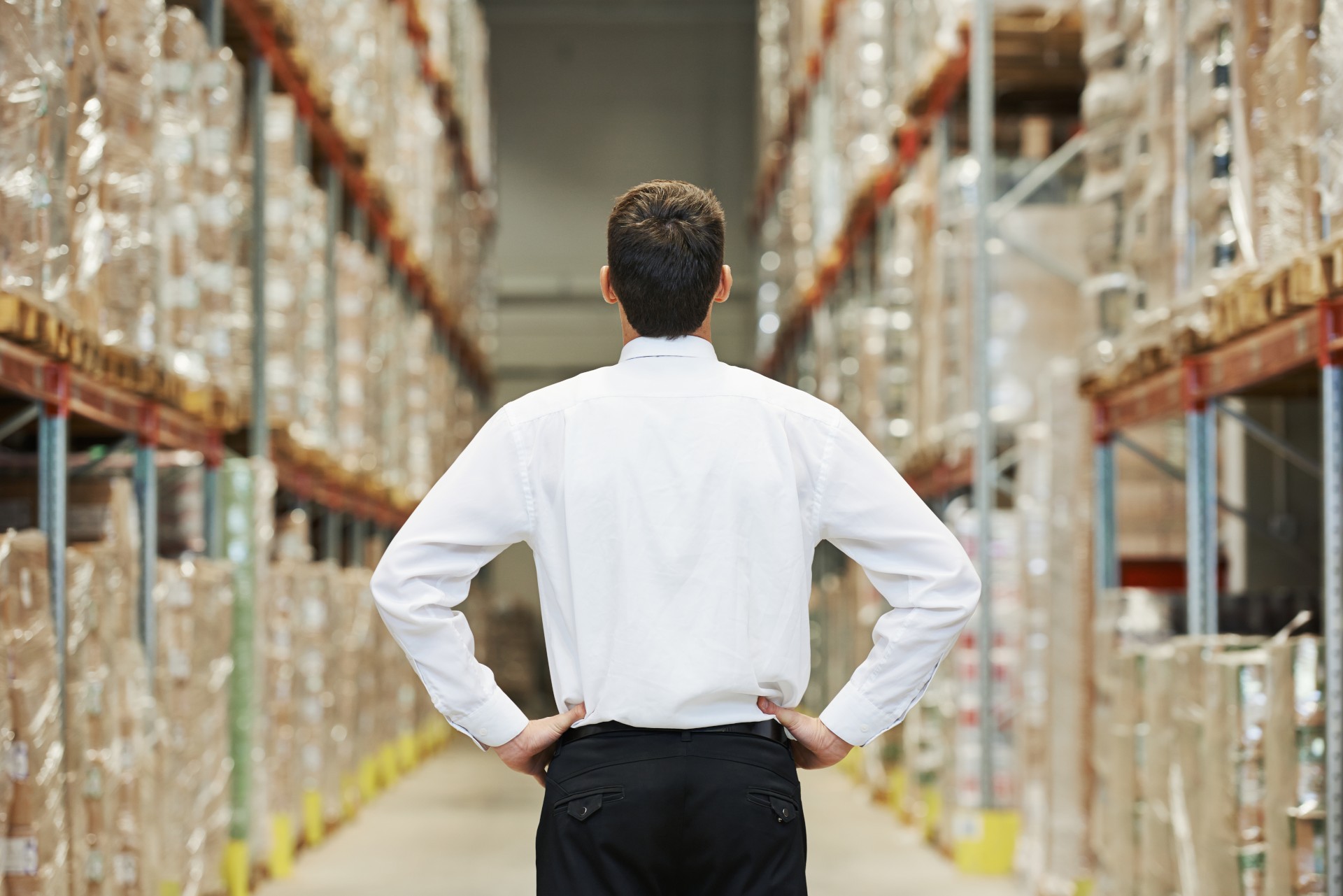male,manager,man,standing,in,big,modern,warehouse,with,back