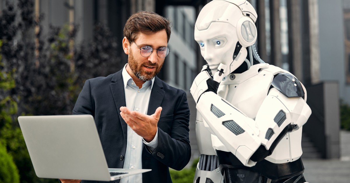 robot intelligenza artificiale assistente ricerca gestionale